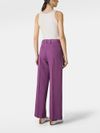 Wide Leg Cotton and Linen Trousers