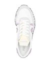 Seand 6705 Leather Blend Sneakers with Logo