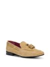 Suede Leather Moccasins with Front Tassels