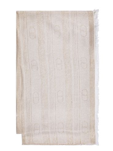 Lightweight Scarf with Fringed Edge