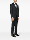 tagliatore - Completo in misto lana vergine monopetto con rever in satin - 1