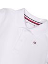 Stretch Cotton Polo Shirt with Front Logo