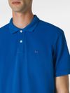 Short Sleeve Cotton Polo Shirt with Embroidered Logo