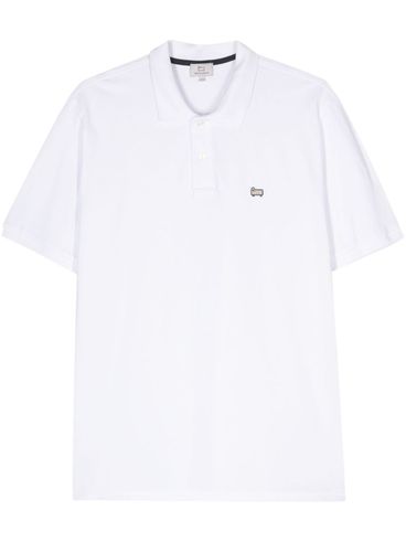 Short-Sleeve Cotton Polo with Embroidered Logo
