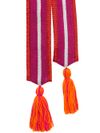 taieur - Striped cotton belt with tassels - 1