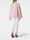 Dina Love Flowers jacket in embroidered organic cotton