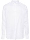 Classic long sleeve linen shirt