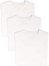 Pack of 3 cotton T-shirts with logo tag