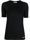 T-shirt in cotone a maniche corte con logo