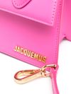 jacquemus - Borsa 'Le Chiquito Moyen' in pelle di vitello con logo - 4