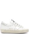 'Hi Star' calf leather sneakers with contrast heel