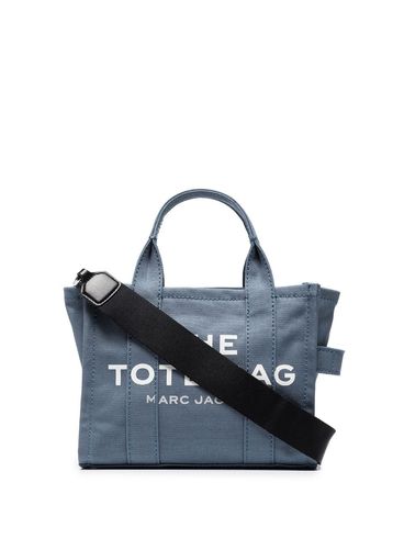 Borsa piccola 'The Tote Bag' in canvas con logo stampato