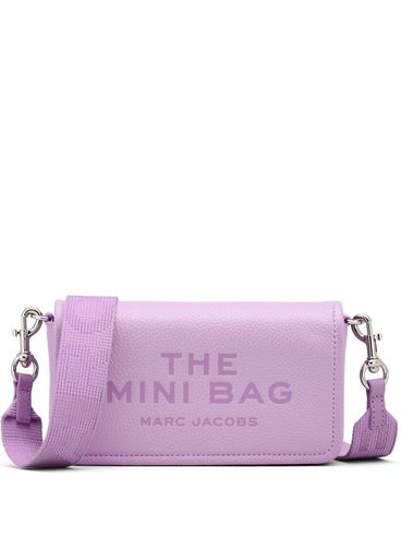 'The mini bag' calf leather bag with front logo