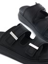 'Hybrid' oversized sandals with two straps