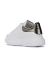 Sneakers 'Oversize' in pelle di bianco e grigio