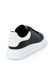 Sneakers 'Oversize' in pelle di vitello nero e bianco