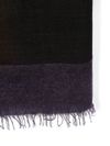 Emilia virgin wool and silk scarf with fringed edges