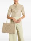 tory burch - 'Ella' small synthetic leather bag with logo - 1