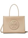 tory burch - 'Ella' small synthetic leather bag with logo