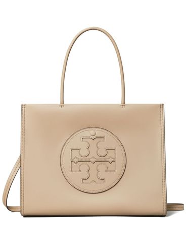 'Ella' small synthetic leather bag with logo