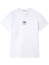 Cotton T-shirt with front logo print