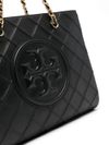 'Fleming' leather bag with diamond pattern