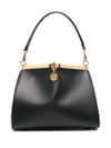 Medium Vela bag in calfskin leather with internal mini pouch