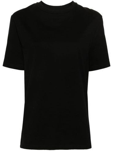 Short-sleeve cotton T-shirt with logo