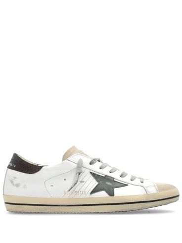 Super-Star sneakers in distressed calf leather