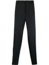 Straight-cut tailored trousers