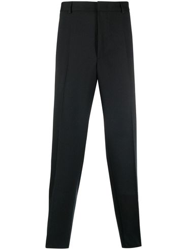 Straight-cut tailored trousers