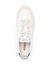 autry - Medalist sneakers in white and blue calf leather - 1