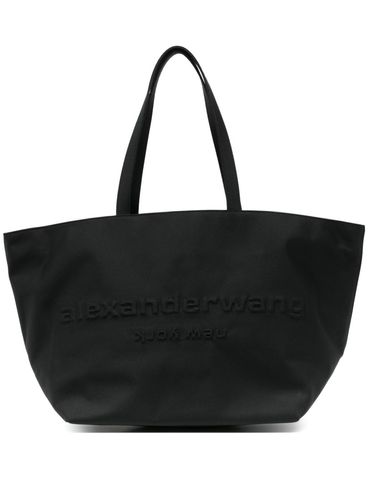 Shopping bag Punch in nylon with embossed front logo