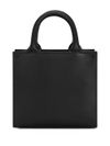 Mini DG Daily shopping bag in calf leather with front logo