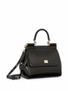 Sicily handbag in glossy calf leather