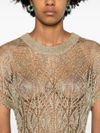 Knitted viscose T-shirt