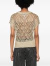 Knitted viscose T-shirt