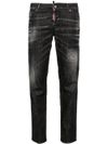 Jeans Jennifer skinny in cotone stretch a vita bassa