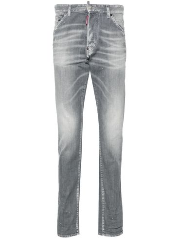 Jeans in cotone stretch effetto sbiadito con vestibilità slim