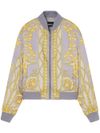 Bomber with iconic Baroque motif