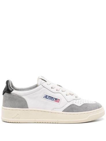 Medalist Sneakers in Gray Suede Calf Leather