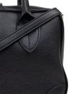 Borsa tote in pelle di capra forma rettangolare