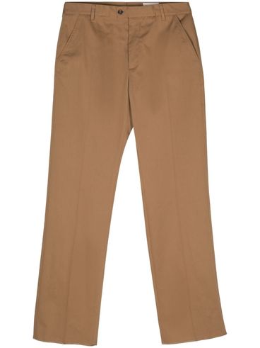 Pantaloni in cotone design dritto