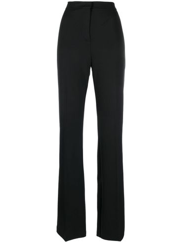 Hulka trousers in viscose blend with pressed crease