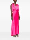 Dolcetto long dress with V-neck