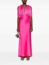 Dolcetto long dress with V-neck