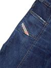 D-Akiiin stretch cotton jeans with flared design