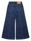 D-Akiiin stretch cotton jeans with flared design