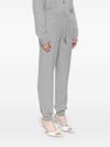 Virgin wool and cashmere sweatpants with elastic waistband