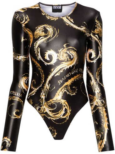 Stretch Chromo Couture bodysuit with print